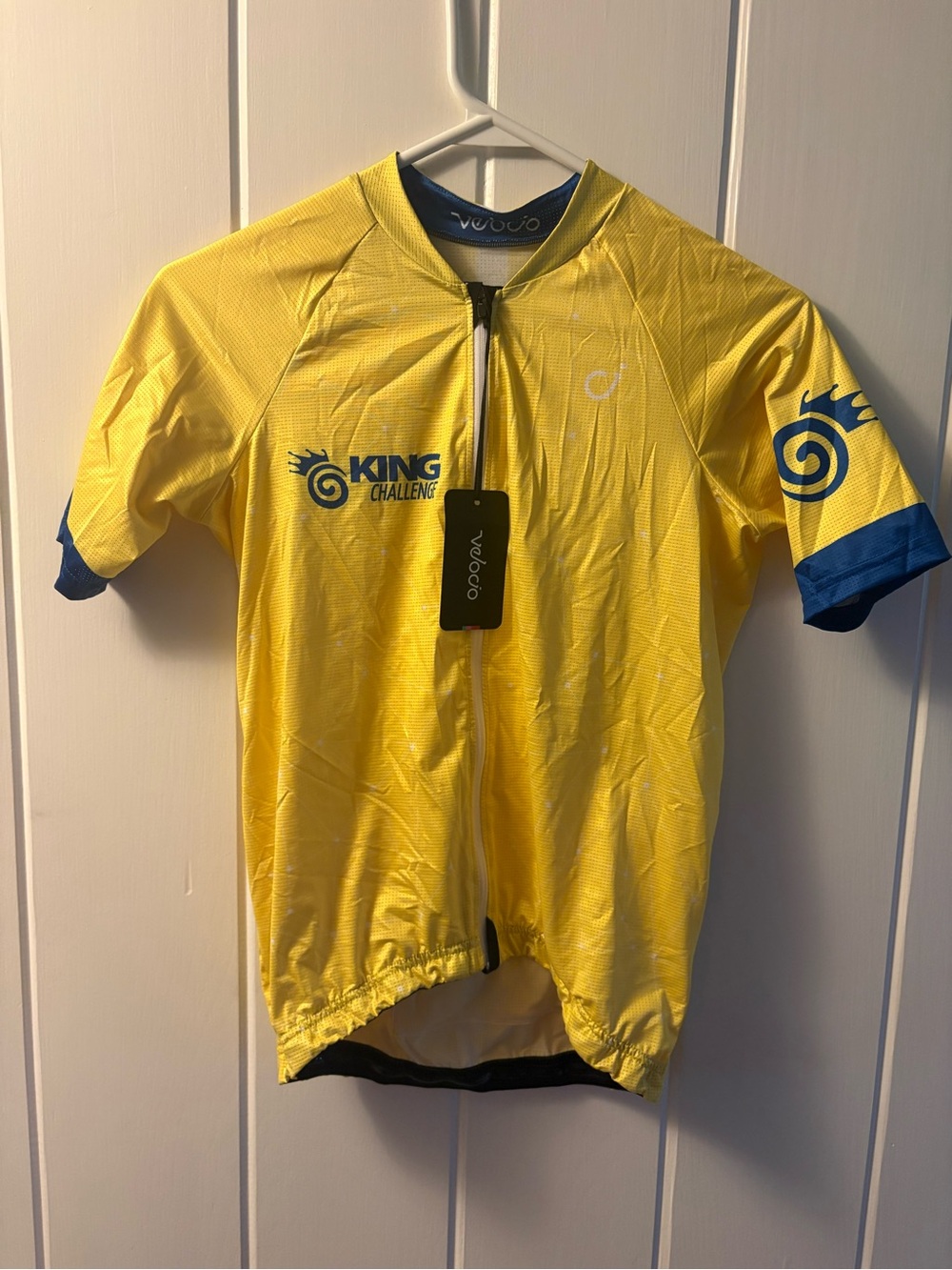 King Challenge Yellow Cycling Jersey